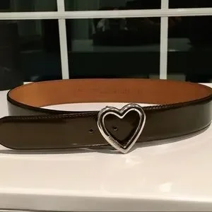 Moschino | Accessories | Beautiful Moschino Heart Belt Never 